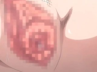Stor meloned animen blir mitt framför näsan