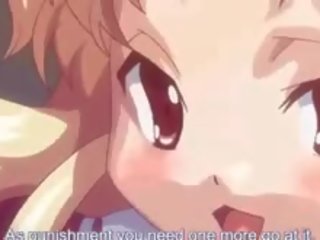 Teen Anime young woman Gives Blowjob