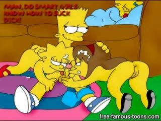 Simpsons परिवार डर्टी चलचित्र