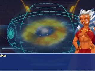 Estrella guerras naranja trainer parte 31 cosplay explosión swell xxx alien niñas