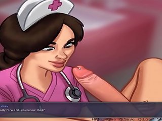 Incredible xxx video with a grown babe and blowjob from a nurse l My sexiest gameplay moments l Summertime Saga&lbrack;v0&period;18&rsqb; l Part &num;12