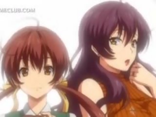 Nastoletnie 3d anime lassie bojowy przez za duży kutas