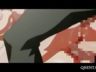 Chesty Hentai Ms Sucks Dicks In Bukkake Orgy