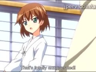 Kerintis smulkutė anime paauglys gauna priverstinis iki perfected perv