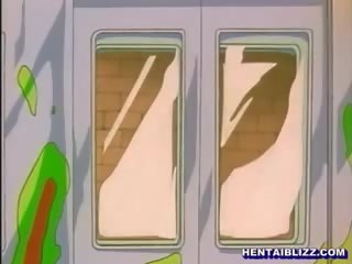 تمرغ - نقع wetpussy هنتاي وحشي مارس الجنس في ال قطار