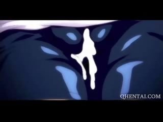 Melengkung animasi pornografi femme fatale colokan bokong lubang dan vibes klitoris