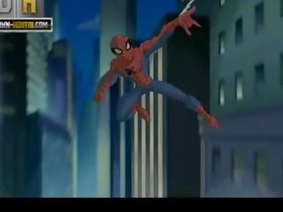 Superhero seksas video spiderman prieš batman