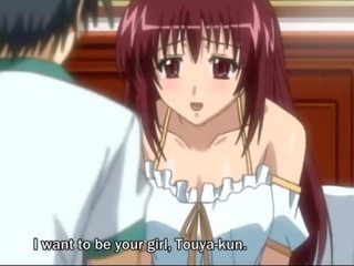 Seksuālā anime dieviete licking loceklis