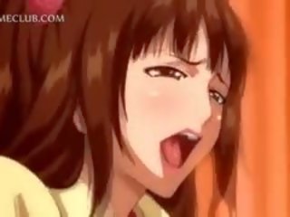 3d Anime damsel Gets Pussy Fucked Upskirt In Bed
