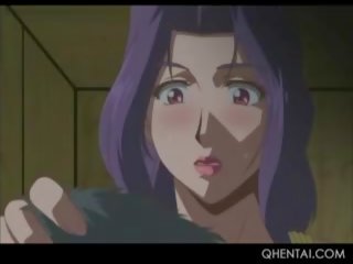Big titted hentai stunner gets dripping bokong and cunt fucked