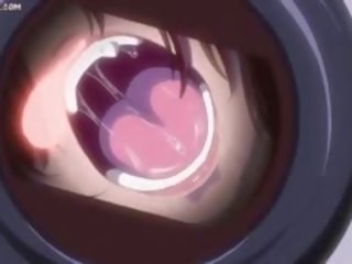 Lascive anime izpaužas aptvēra uz sperma