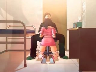 Likainen klipsi nukke anime anime saa märkä kusipää perseestä sisään 3d