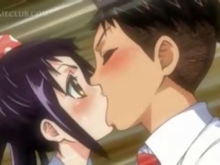 Anime School cutie Cunt Teased With A Lick Upskirt