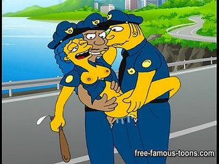 Simpsons et futurama hentaï orgies