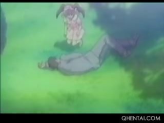 エロアニメ ティーン deity プッシー 釘付け ととも​​に 彼女の 若い 女性 ストラップオン
