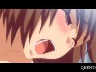 Hentai young ms played with her susu and udan cunt