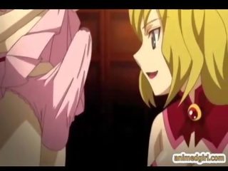 Bewitching shemale hentai 69 stijl oraal seks film video-
