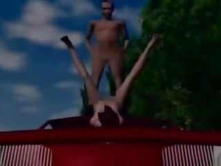 Animat sex video sclav legat pentru o pol pasarica cuie și cochetat