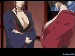 Japanska hentai blind- oralsex och djupt poking