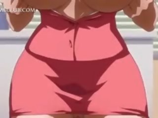 Erotiska animen läraren blåsning peter blir jizzed alla över