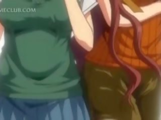 Teenage 3d hentai daughter fighting over a big pénis