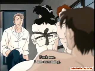 Binding japansk anime utrolig ridning kuk