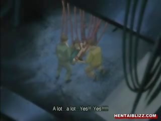 ボインの エロアニメ 残酷に groupfucked バイ 触手 と 山賊