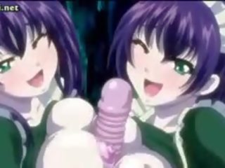 Big Meloned Anime Maid Having x rated clip