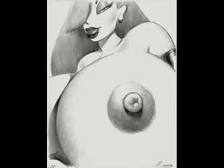 Krūtainas liels naturals bumbulīši n krūtis chesty sekss saspraude karikatūras