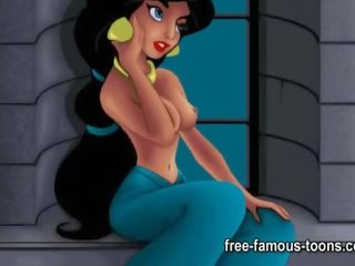 Aladdin and Jasmine dirty video parody