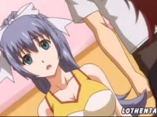 Hentai x rated clip With Big Tit Cheerleaders