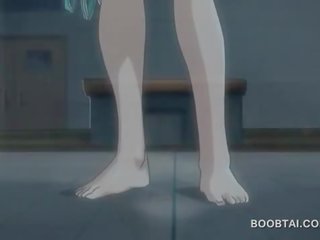 エロアニメ ブルネット 自慰行為 movs 彼女の カミング 女性陰部