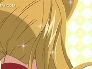 Big Titted Anime call girl Gets Pussy Filled With Vibrator