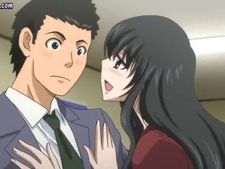 Libidinous anime õpetaja annab suhuvõtmine