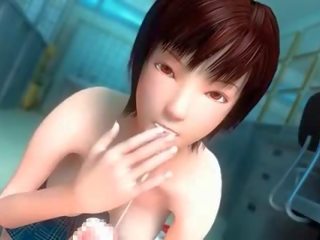 Winsome animated cutie fucked