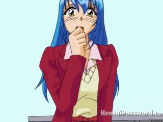 Cute hentai vixen has her pussy licked