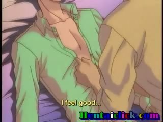 Maz anime gejs twink izpaužas ņemti no aiz