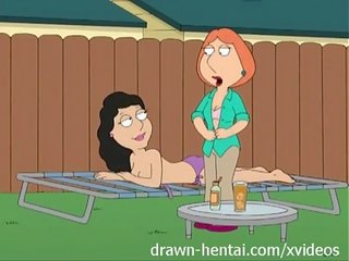 Family lad hentaý - backyard lesbians