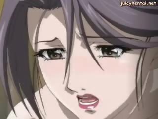 Ciężko w górę anime mamuśka trwa nastolatka ukłucie